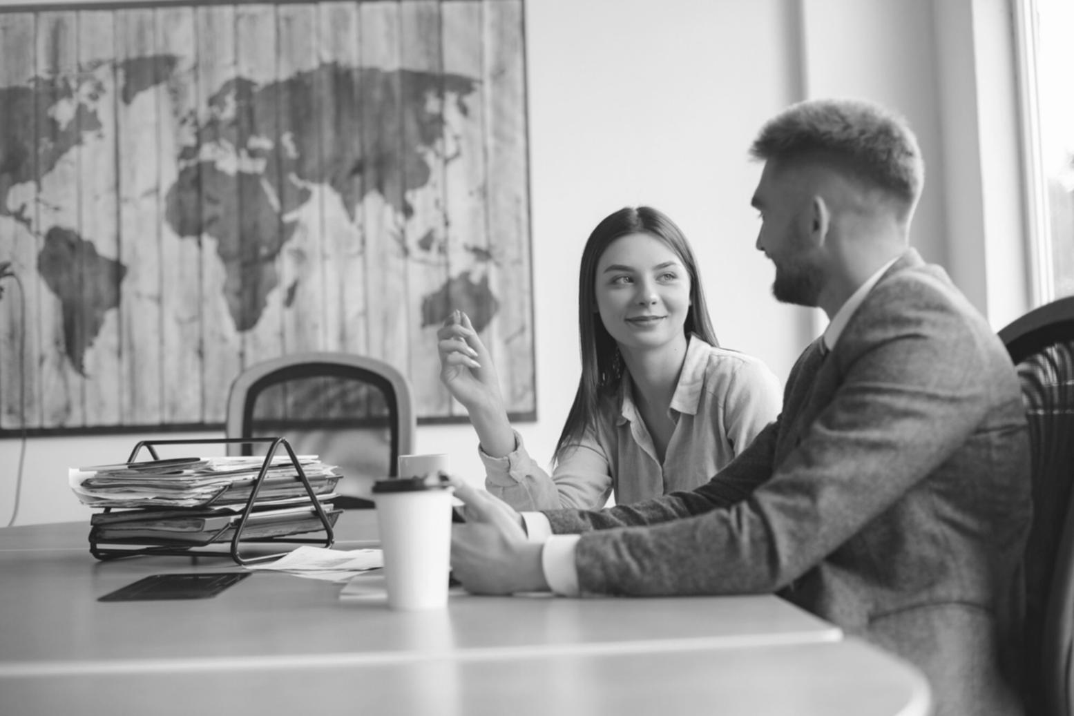Finanzexperten bei der strategischen Planung